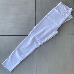 Joe’s White jeans.